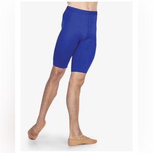 Wear Moi: Boys shorts in royal blue. Knee length. Size small.